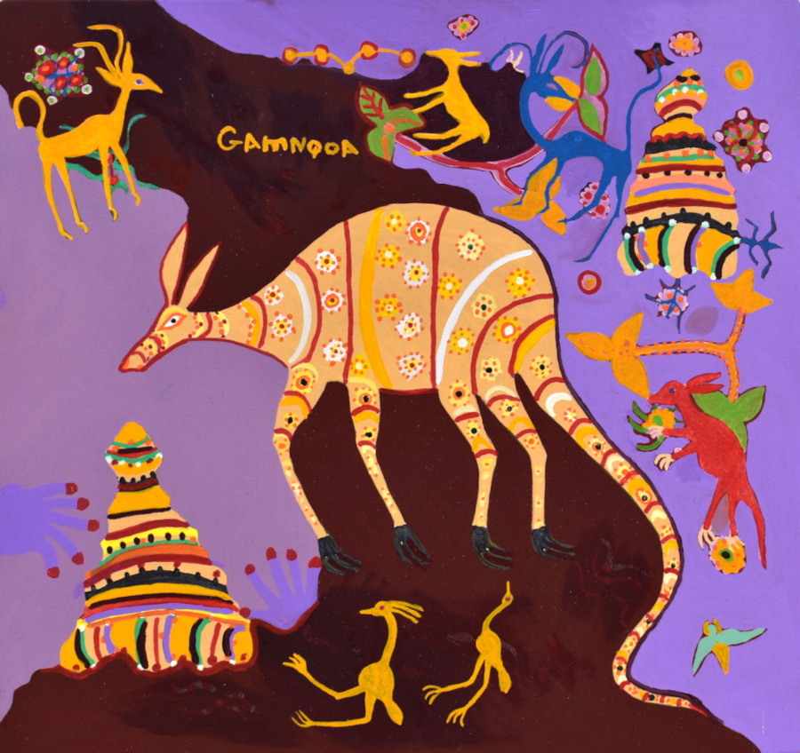 DQOO (AARDVARK), 2021 (OIL ON CANVAS)