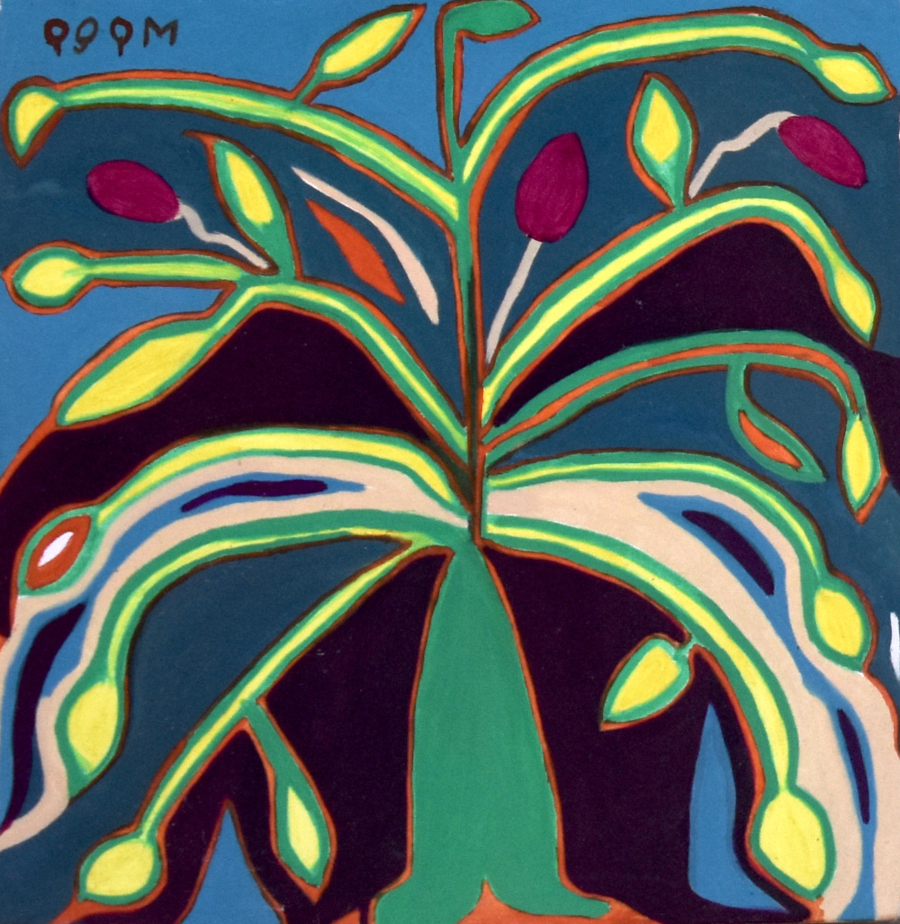 FLOWER, 2018 (OIL ON CANVAS)