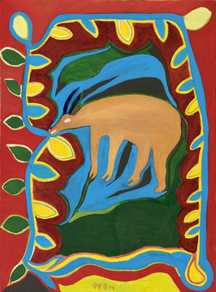 STEENBOK, 2018 (OIL ON CANVAS)