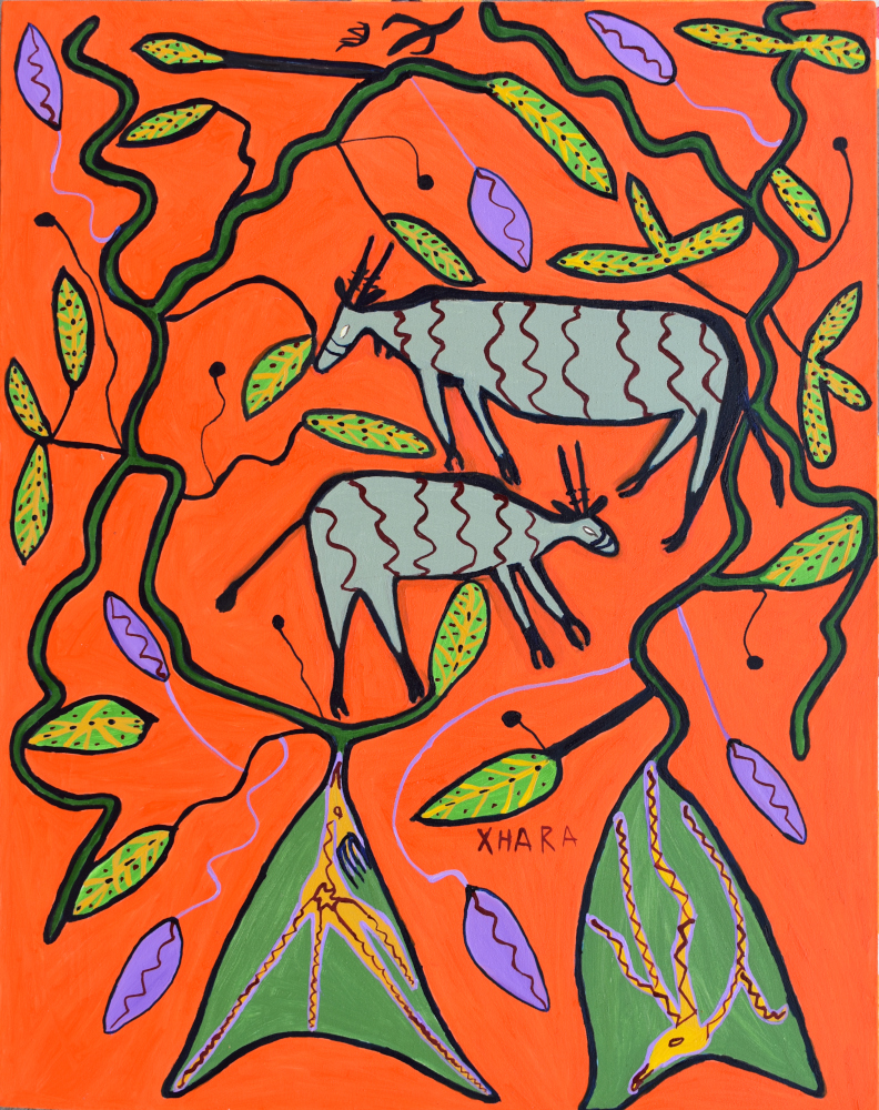 GEMSBOKS, 2020 (OIL ON CANVAS)